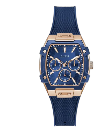 Guess Phoenix Women's Watch Blue Pink Gold