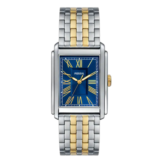 Fossil Men's Carraway Two-Tone Watch - Fs6010/1kn