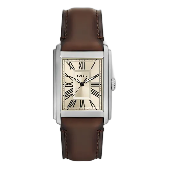Fossil Men's Carraway Silver Watch - Fs6012/0kn