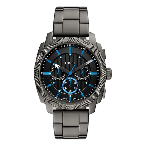 Fossil Men's Machine Graphite Analog Watch with Chronograph