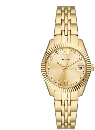 Fossil Scarlette Women's Watch Gold Stainless Steel