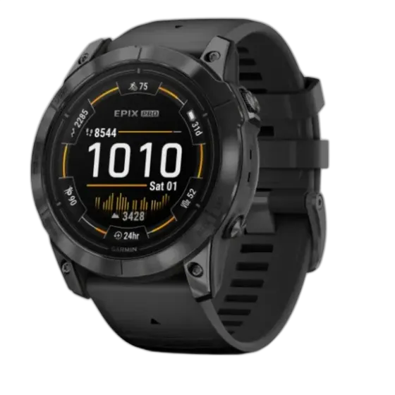 Garmin Epix Pro Gen 2 Watch 51mm Gray with Black Strap