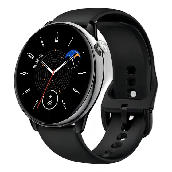 Amazfit GTR Mini GPS Watch Smartwatch 1.28", black, mesh, black