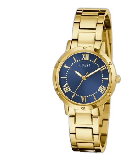 Guess Women's Watch, Gold with Blue Dial - GW0404L4