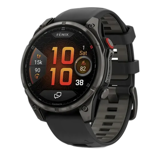 Garmin Fenix 8 Pro AMOLED Sapphire Smartwatch Black Mesh