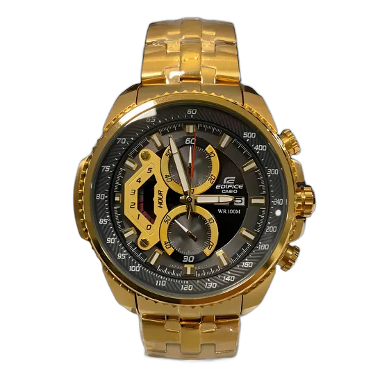 Men's Casio Edifice EF-556F-1AVUDF Watch Black Dial