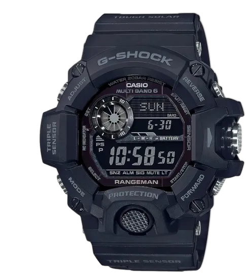 Casio G-Shock Master of G Rangeman Men's Watch, Black GW9400-1B
