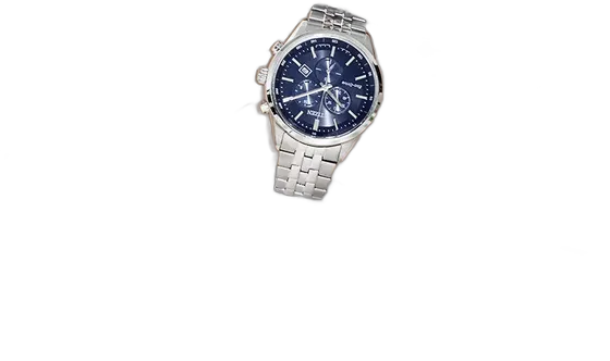 Men's Citizen Steel Chronograph Watch, Eco-Drive
