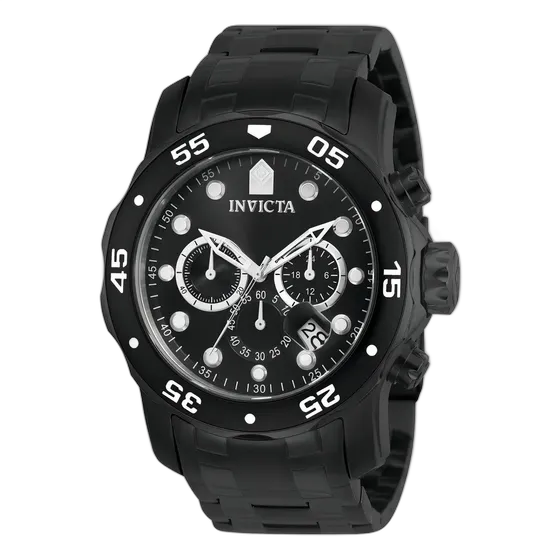 Invicta 0076 Men's Watch Black