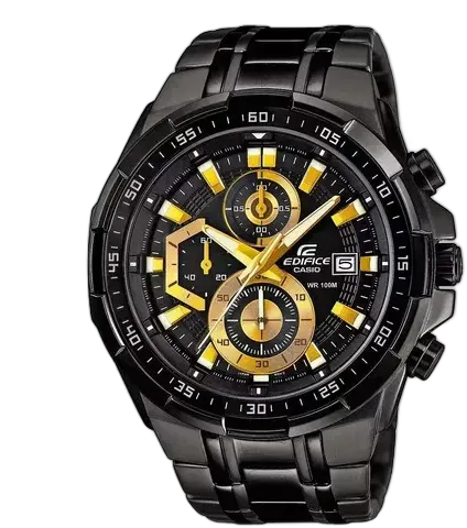 Men's Wrist Watch Casio Edifice EFR-539BK-1AV Black, with Receipt