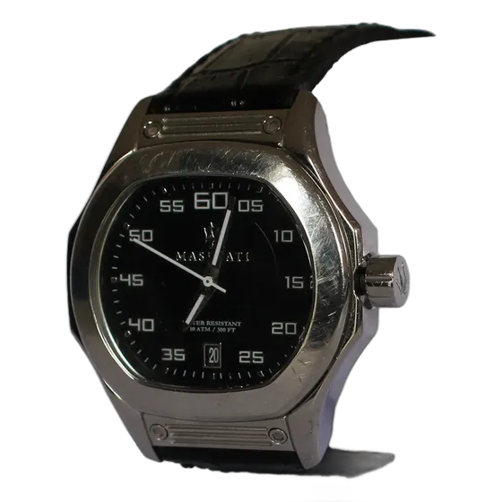 Maserati Fuoriclasse Chronograph Watch, Original Leather