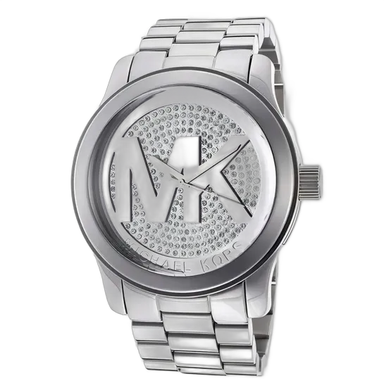 Michael Kors Bradshaw Women's Quartz Watch, MK5544 Silver