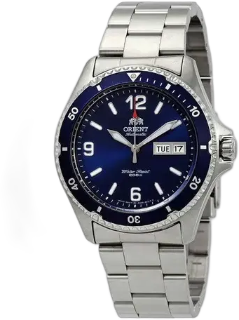 Orient Automatic Mako 2 TAA02002D9 Blue Silver 200m Diving Stainless Steel Watch