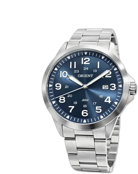 Orient Eternal MBSS1380 Watch Silver with Blue Dial