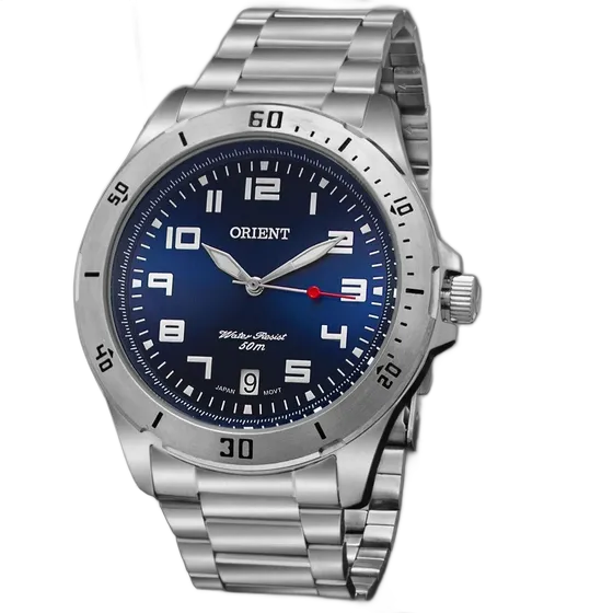 Orient Men's Analog Watch Silver MBSS1155A D2SX