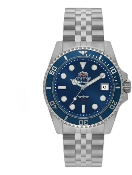 Orient Submariner 39 Watch Yn6ss023 D1sx Silver Blue