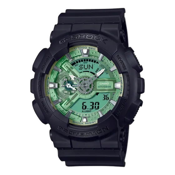 Black Resin G-Shock GA-110CD-1A3 Watch for Men