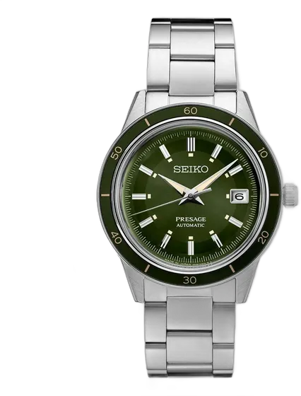 Seiko Men's Automatic Presage Style 60's Watch SRPG07