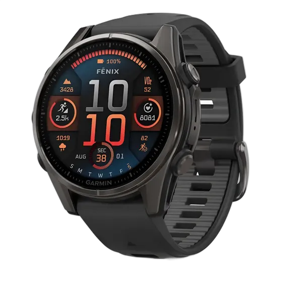 Fenix 8 Smartwatch 51mm AMOLED Garmin Calls Maps Black Box