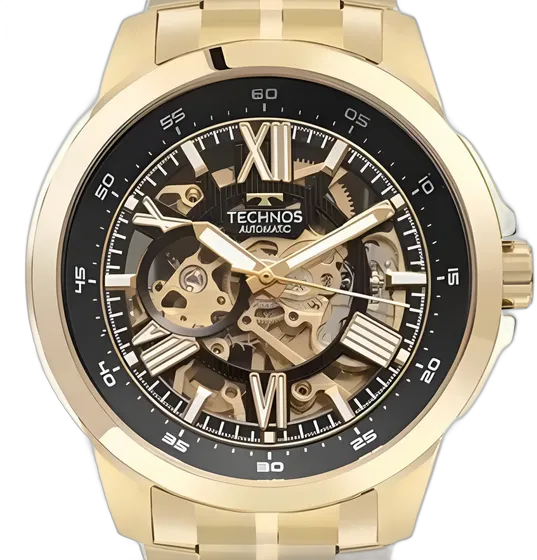 Technos Watch G3265an/1p Steel 100m Resistant