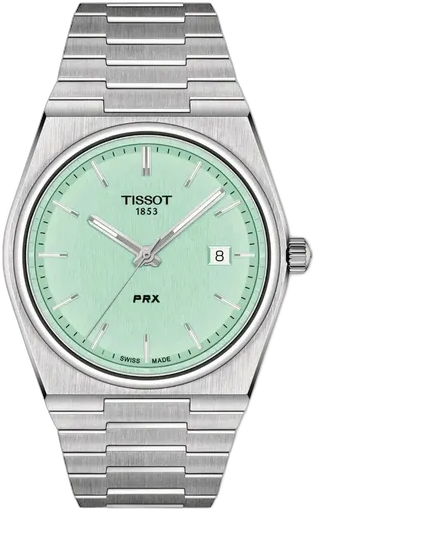 Tissot PRX Men's Watch Mint Quartz 40mm T137.410.11.091.01