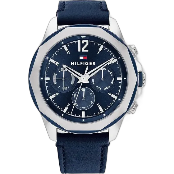 Tommy Hilfiger 1792063 Men's Watch Blue Silver
