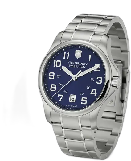 Victorinox Swiss Army 40mm Steel Watch Blue Dial 241360