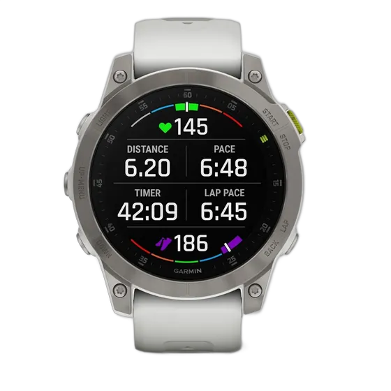 Garmin Epix Gen 2 Smartwatch White Titanium