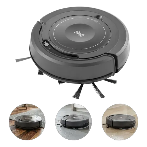 Robot Vacuum Cleaner Wap Robot W100c Sweeps Vacuums Mops