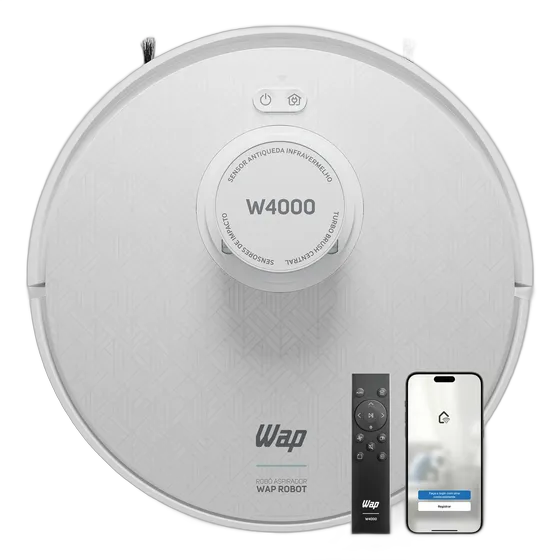 Robot Vacuum WAP Robot W4000 48W Self-Cleaning 220V