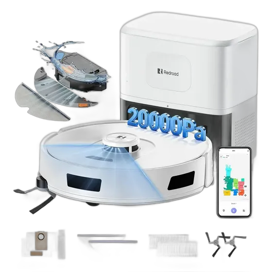 Redroad R11 Robot Vacuum Automatic Station Wi-Fi 3-in-1