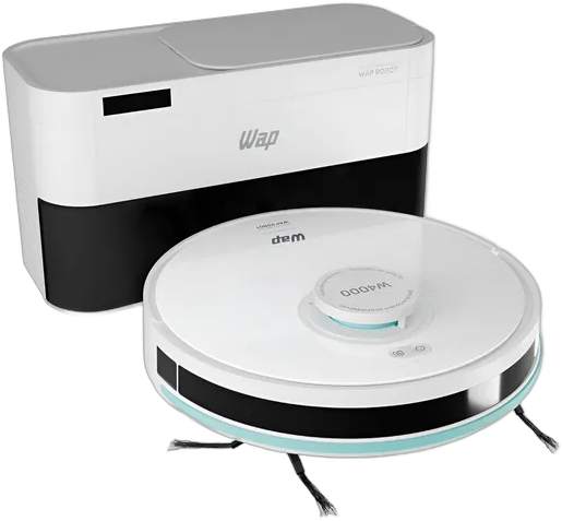 Robot Vacuum W4000 Self-Cleaning Dust Mop Mapping Smart