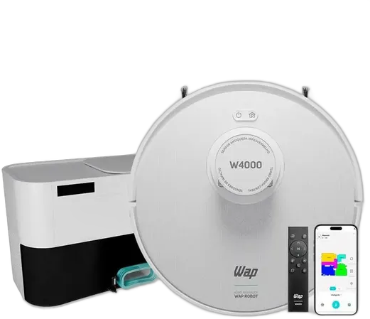 Wap W4000 Robot Vacuum 3-in-1 Self-Cleaning 220V