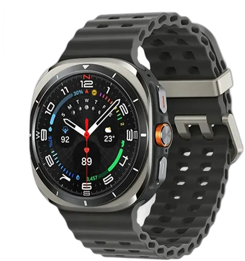 Samsung Galaxy Watch Ultra 2025 Smartwatch 47mm LTE, Galaxy AI, Aerospace Titanium Titanium Silver