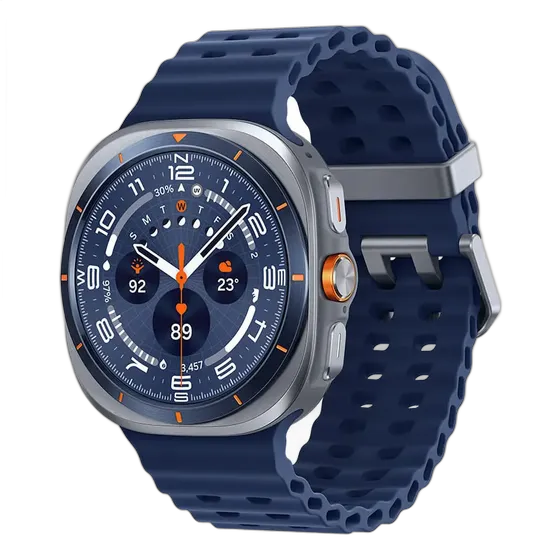 Samsung Galaxy Watch Ultra 2025 Smartwatch 47mm LTE, Galaxy AI, Aerospace Titanium Titanium Blue