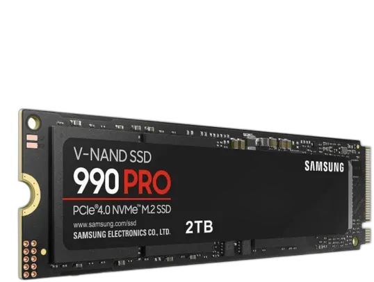 Samsung SSD 990 Pro M.2 NVMe PCI-e 2TB MZ-V9P2T0B/AM