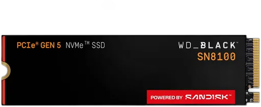 SanDisk WD_BLACK SN8100 4TB NVMe SSD, PCIe 5.0