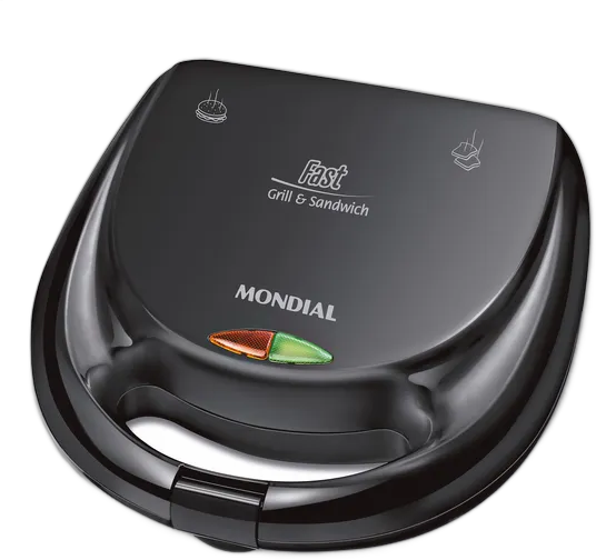 Fast Grill and Sandwich Maker Mondial 750W - S-12