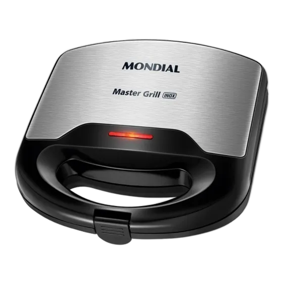 Mondial Master Grill Sandwich Maker Mondial 750W S-20