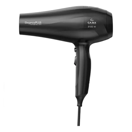 Gama Eleganza Plus Ceramic Ion Hair Dryer 3 Levels Black