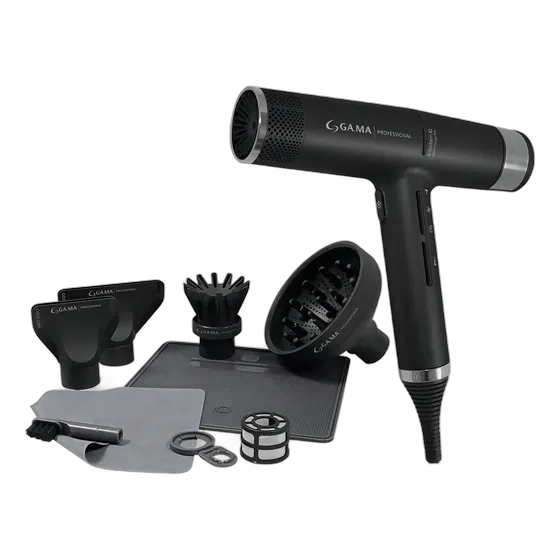 Professional Iq3 Perfetto Gama Black Hair Dryer