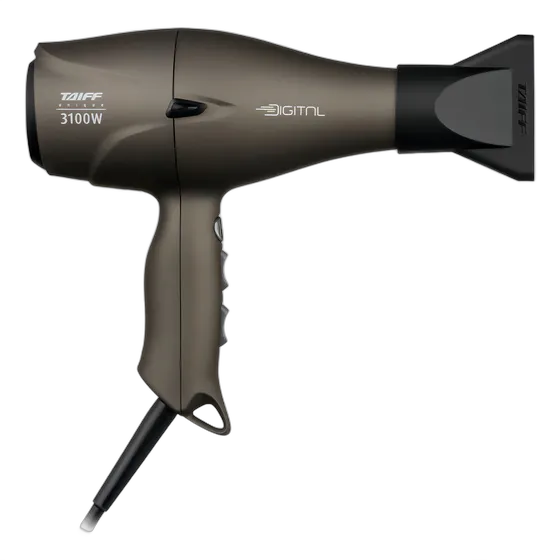 Professional Hair Dryer Unique Digital Tourmaline and Negative Ions 3100W Taiff
