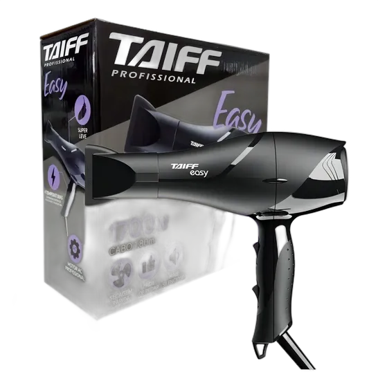 Taiff Easy Hair Dryer 1700w, Black Color