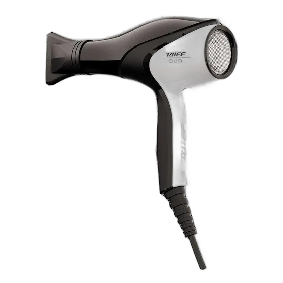 Taiff Unique Duo Black and White Hair Dryer 2700W Automatic