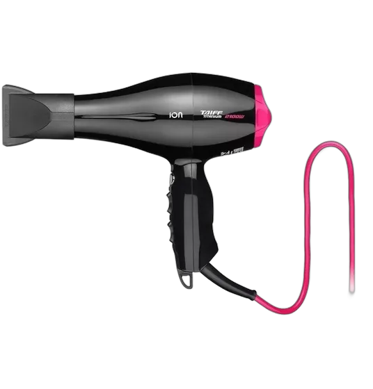 Hair Dryer Titanium Colors Pink 2100w Taiff 110v Black
