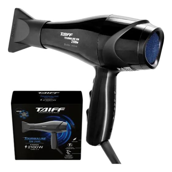 Hair Dryer Taiff New Tourmaline Ion Professional 2100w