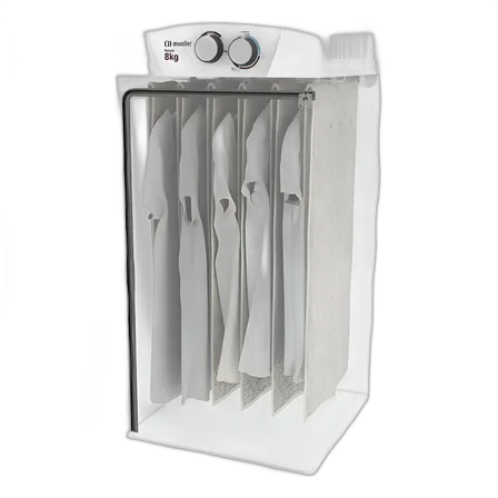 Clothes Dryer 8kg White 110V Wall-Mounted Mueller Solaris White 110V