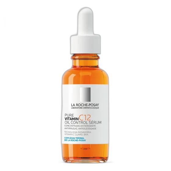 La Roche-Posay Vitamin C12 Oil Control Anti-Wrinkle Serum 30ml Oily Skin Day/Night