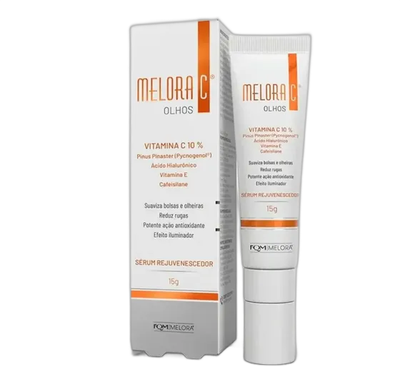 FQM Melora Rejuvenating Serum with Eye Care 15g Day/Night Application Normal Skin Type