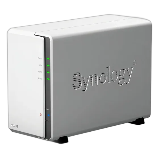 Synology DiskStation DS220j NAS Server with 2 Bays